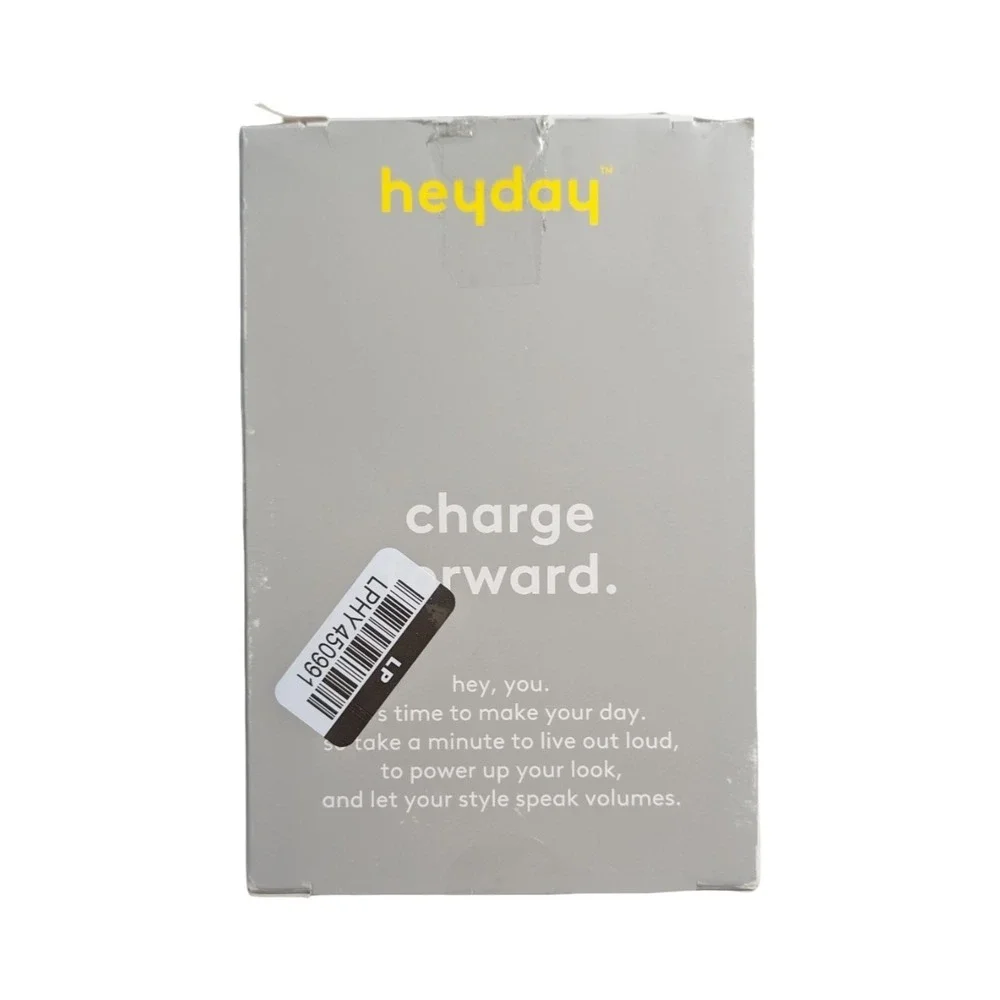 P8-O Heyday Wireless Charging Pad‎ & Charging Block Qi2 Enabled - Blue - Tested